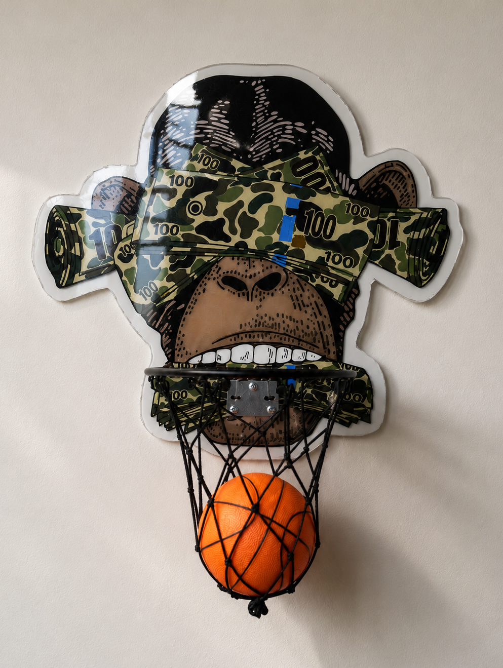 MILLAR Logo Resin Wood Wall Art